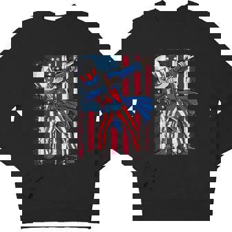 Dabbing Uncle Sam T Shirt 4Th Of July Men Kids Boys Youth Sweatshirt - Monsterry