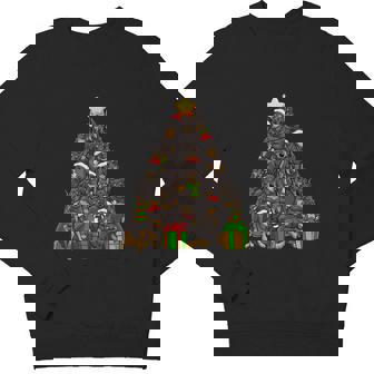 Christmas Doberman Pajama Shirt Tree Dog Dad Mom Xmas Youth Sweatshirt - Monsterry