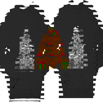 Christmas Yorkshire Terrier Pajama Shirt Tree Dog Xmas Youth Sweatshirt - Monsterry
