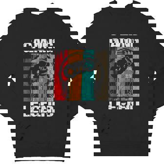 Gaming Legend Pc Gamer Video Games Boys Teenager Kids Youth Sweatshirt - Monsterry