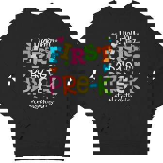 Happy First Day Of Pre-K Let's Do This Back To School Youth Sweatshirt - Monsterry