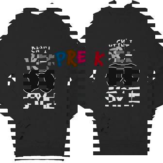 Kickin It Prek Sunglass Style Back To School Youth Sweatshirt - Monsterry