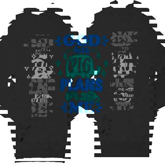 Kids God Has Big Plans Jesuss Christian Elephant Rat Youth Sweatshirt - Monsterry