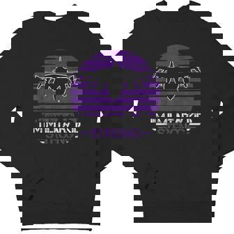 I Am Military Kid Strong Month Of The Military Child Army Youth Sweatshirt - Monsterry