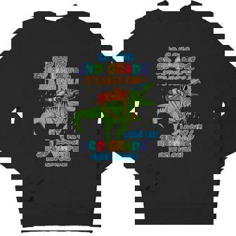 So Long 2Nd Grade It's Been Fun T_Rex Back To School Youth Sweatshirt - Monsterry