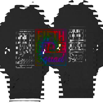 Tie Dye Fifth Grade Squad First Day Back To School Youth Sweatshirt - Monsterry