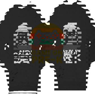Vintage Game On Pre_K Back To School Youth Sweatshirt - Monsterry