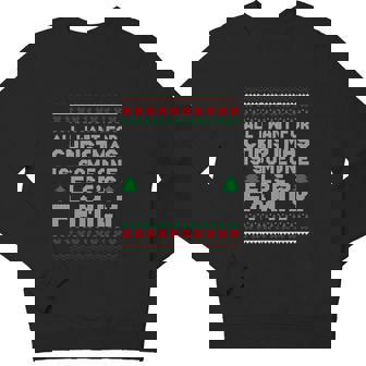 All I Want For Christmas Is Someone Else's Family Youth Sweatshirt - Monsterry