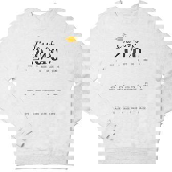 Class Of 2040 Grow With Me Handprint Pre-K 12Th Grade Youth Sweatshirt - Monsterry