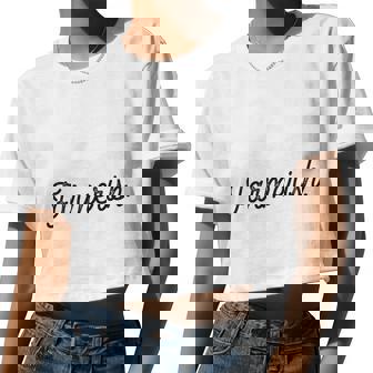 Famerish Vintage Farm Women Cropped T-shirt - Monsterry