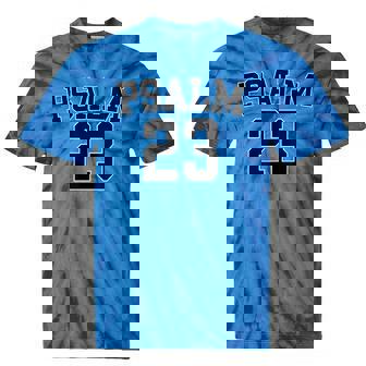 Psalm 23 Retro Sneakerhead Christian Bible Tie-Dye T-Shirts - Monsterry