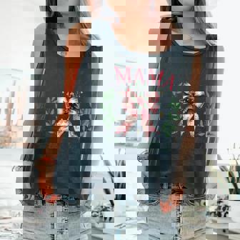 Mama Clause Christmas Club Retro Christmas Comfort Colors Tank Top - Monsterry