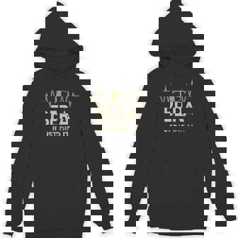 Bera Just Did I Personalized Last Name Hoodie - Thegiftio UK