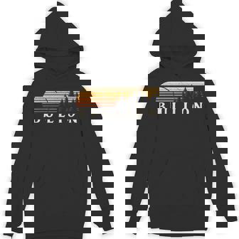 Bullion NV Vintage Evergreen Sunset Eighties Retro Unisex Hoodie - Monsterry