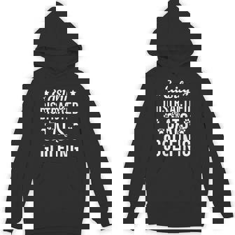 Cat Lover Golf Lover Cats And Golfing Golfer Cat Unisex Hoodie - Monsterry