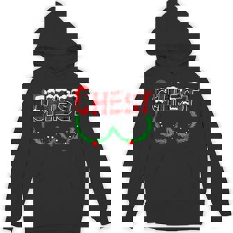 Chest Nuts Matching Chestnuts Christmas Couples Chest Unisex Hoodie - Monsterry