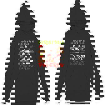 Christmas Poop Crew With Christmas Light Bulbs Holiday Unisex Hoodie - Monsterry