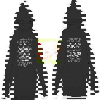 Christmas Poop Crew Witner Holiday Christmas Light Bulbs Unisex Hoodie - Monsterry