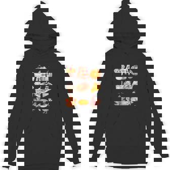 Coquette Cute Thanksgiving Fall Icons Cozy Autumn Harvest Unisex Hoodie - Monsterry