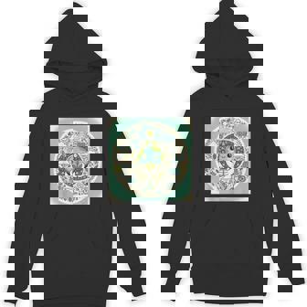 Cute Earth With Sapling Pastel Unisex Hoodie - Monsterry