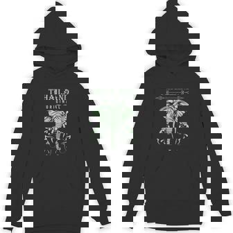 Elephant Thai Bangkok Thailand Unisex Hoodie - Monsterry