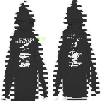 EV Revolution Drive E-Cars EV Life Electric Vehicle Unisex Hoodie - Monsterry