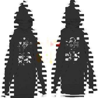Family Halloween Shirts Vampire Mummy Skeleton Witch Unisex Hoodie - Monsterry
