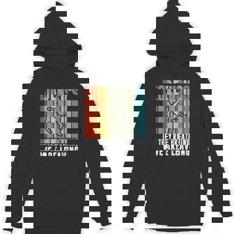 Forensic If They'Re Breathing We'Re Leaving Scientist Retro Unisex Hoodie - Monsterry