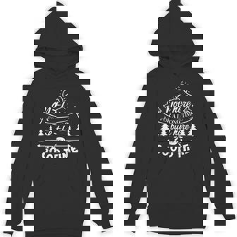 Here For A Good Time Outdoors Camping Fun Adventure Unisex Hoodie - Monsterry