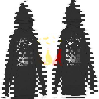 Halloween Whippet Dogs Lovers Mummy Witch Demon Costumes Unisex Hoodie - Monsterry