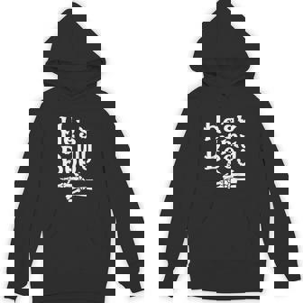 He's My Boo Matching Couple Halloween Costume Unisex Hoodie - Monsterry