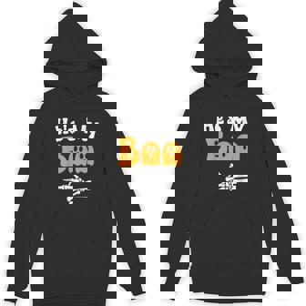 He's My Boo Matching Halloween Pajama Couples He's My Boo Unisex Hoodie - Monsterry