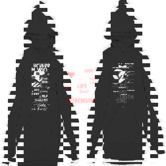 Hypertrophic Cardiomyopathy Raising Awareness HCM Warrior Unisex Hoodie - Monsterry