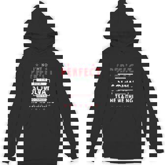 I'm Not Perfect But I'm A Soloway And That's Almost The Same Thing Personalized Last Name Hoodie - Thegiftio