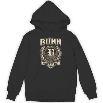 It's A Bunn Thing You Wouldn't Understand Name Vintage Hoodie - Thegiftio UK