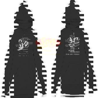 It's A Son Thing You Wouldn't Understand Hoodie - Thegiftio