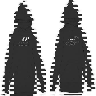 Keiki On Board Hawaiian Beach Island Baby On Board Unisex Hoodie - Monsterry