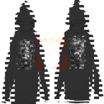 Labrador Leaves Camouflage Graphic Unisex Hoodie - Monsterry