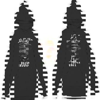 Labrador Retriever Dog Black Labs Matter USA Flag Unisex Hoodie - Monsterry