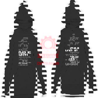 Ladle Crane Operator Job Colleague And Coworker Kiss Unisex Hoodie - Monsterry