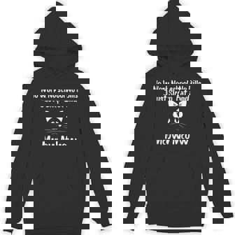 Life Cat No Work No School No Bills Just Sleep Eat And Meow Unisex Hoodie - Monsterry