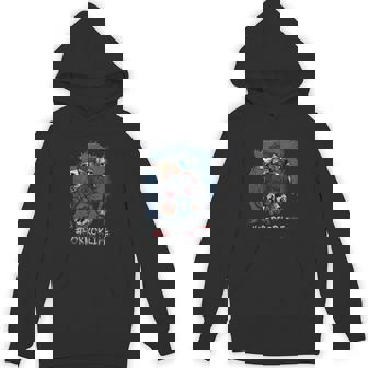 Messy Bun Horror Life Mom Killer Character Halloween Costume Unisex Hoodie - Monsterry
