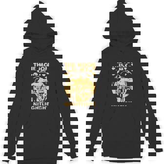 The Moon Is My Nightlight Animal Farmer Farm Agriculture Unisex Hoodie - Monsterry