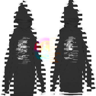 Nautical Lighthouse In Sunset Glow Painting The Sea Poem Premium Unisex Hoodie - Monsterry