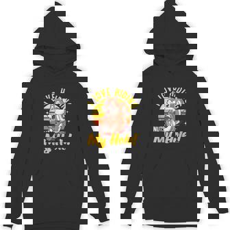 Nut Hiding Squirrel Double Entendre Unisex Hoodie - Monsterry