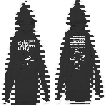 Professional Cat Herder Herding Cats Humorous Cat Unisex Hoodie - Monsterry