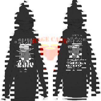 Rage Cage Drinking Game Beer Festival Party Red Cup Unisex Hoodie - Monsterry