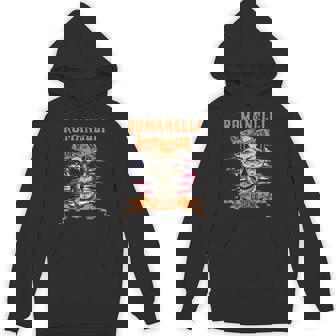 Romanelli The Man The Myth The Legend Personalized Last Name Hoodie - Thegiftio UK