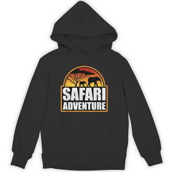 Safari Design For Africa Fans Safari Adventure Unisex Hoodie - Monsterry