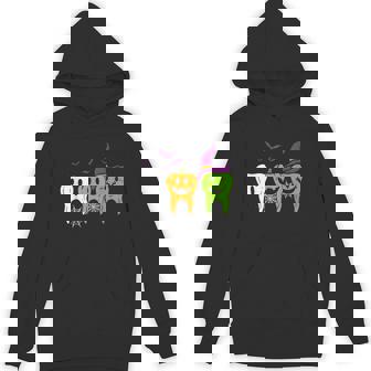 Scary Teeth Costume Ghost Pumpkin Witch Bat Halloween Unisex Hoodie - Monsterry